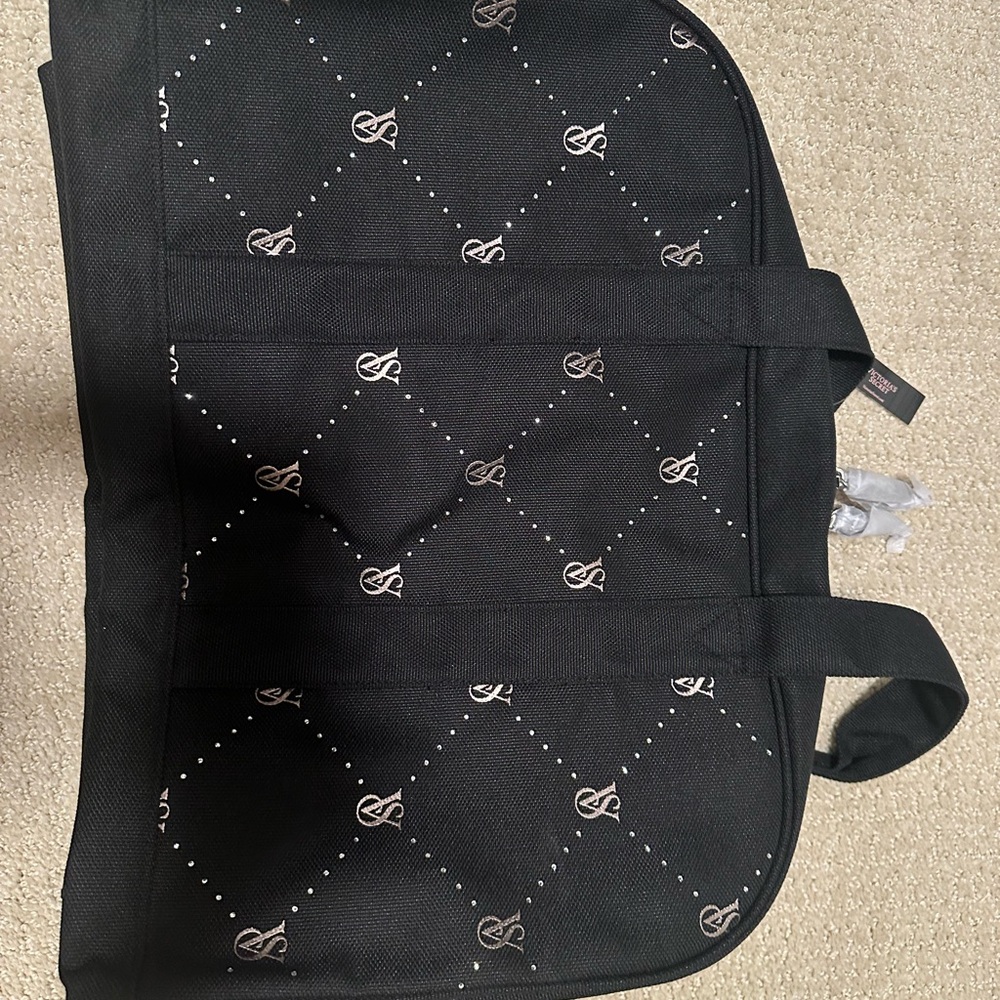 Black Quilted Victoria Secret bag